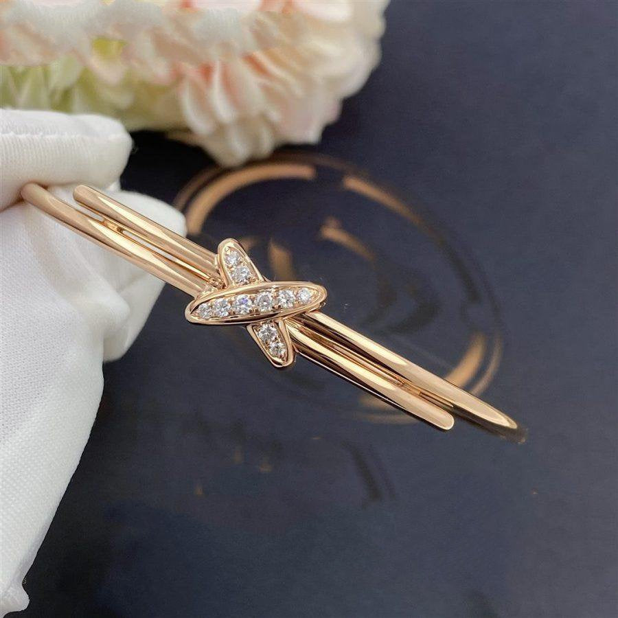 [✨Rose💎]JEUX DE BRACELET PINK GOLD DIAMONDS