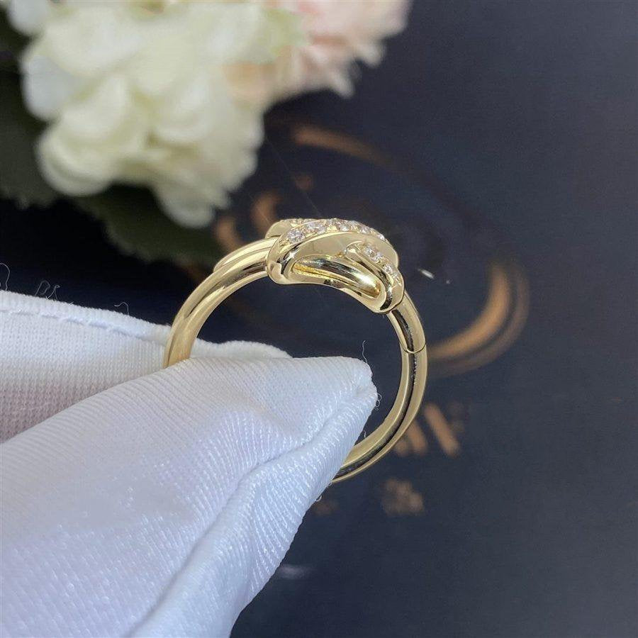 [✨Rose💎]JEUX DE GOLD DIAMOND RING