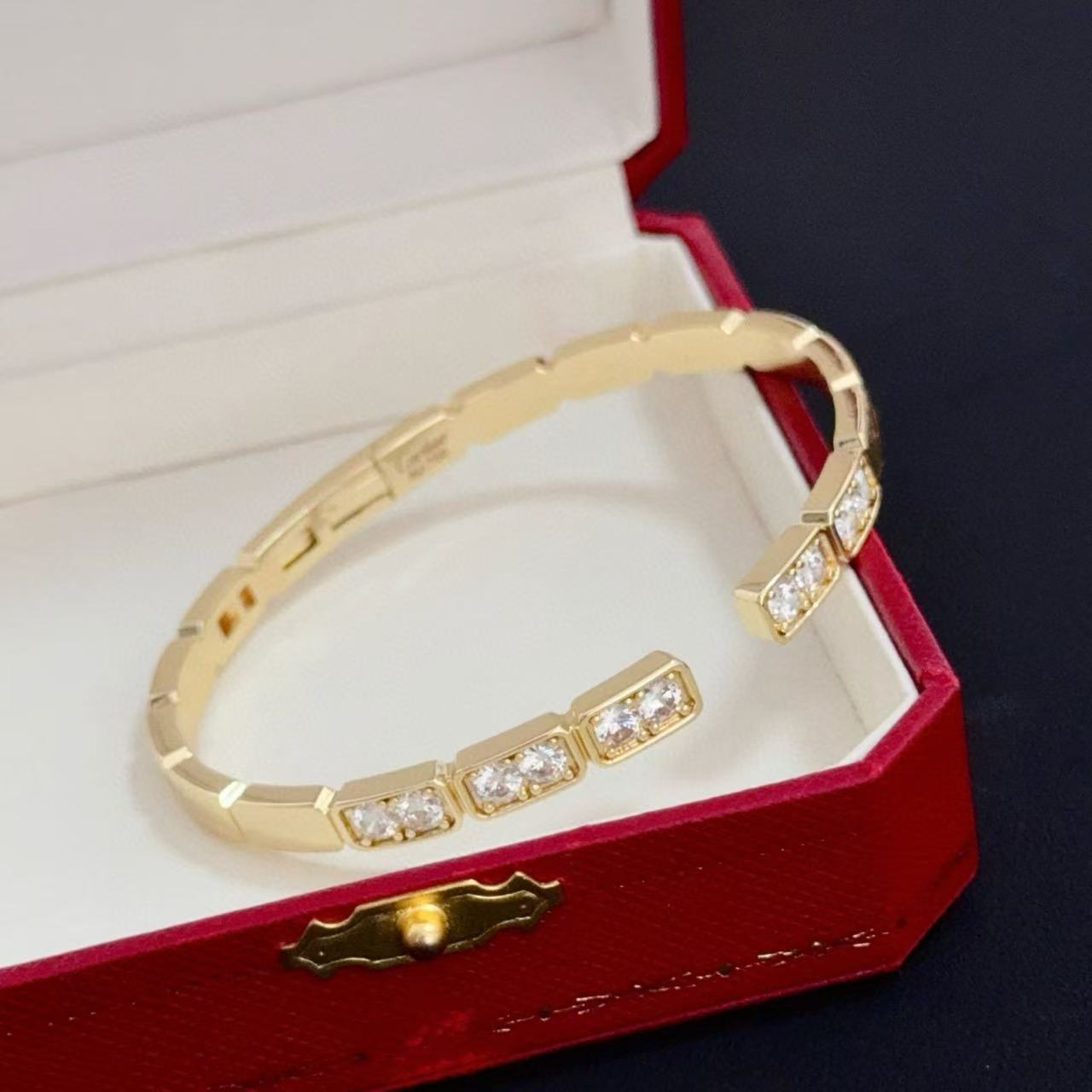 [✨Rose💎s]LOVE DIAMOND OPEN  BRACELET