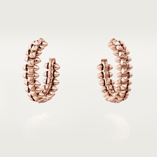 [✨Rose💎]CLASH SMALL HOOP EARRINGS