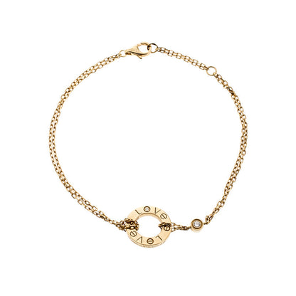 [✨Rose💎]LOVE BRACELET 2 DIAMOND