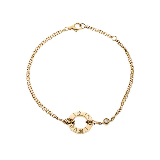 [✨Rose💎]LOVE BRACELET 2 DIAMOND