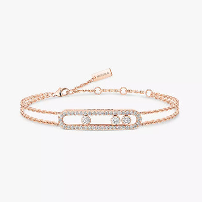 [✨Rose💎] Move Classique pav茅 bracelet