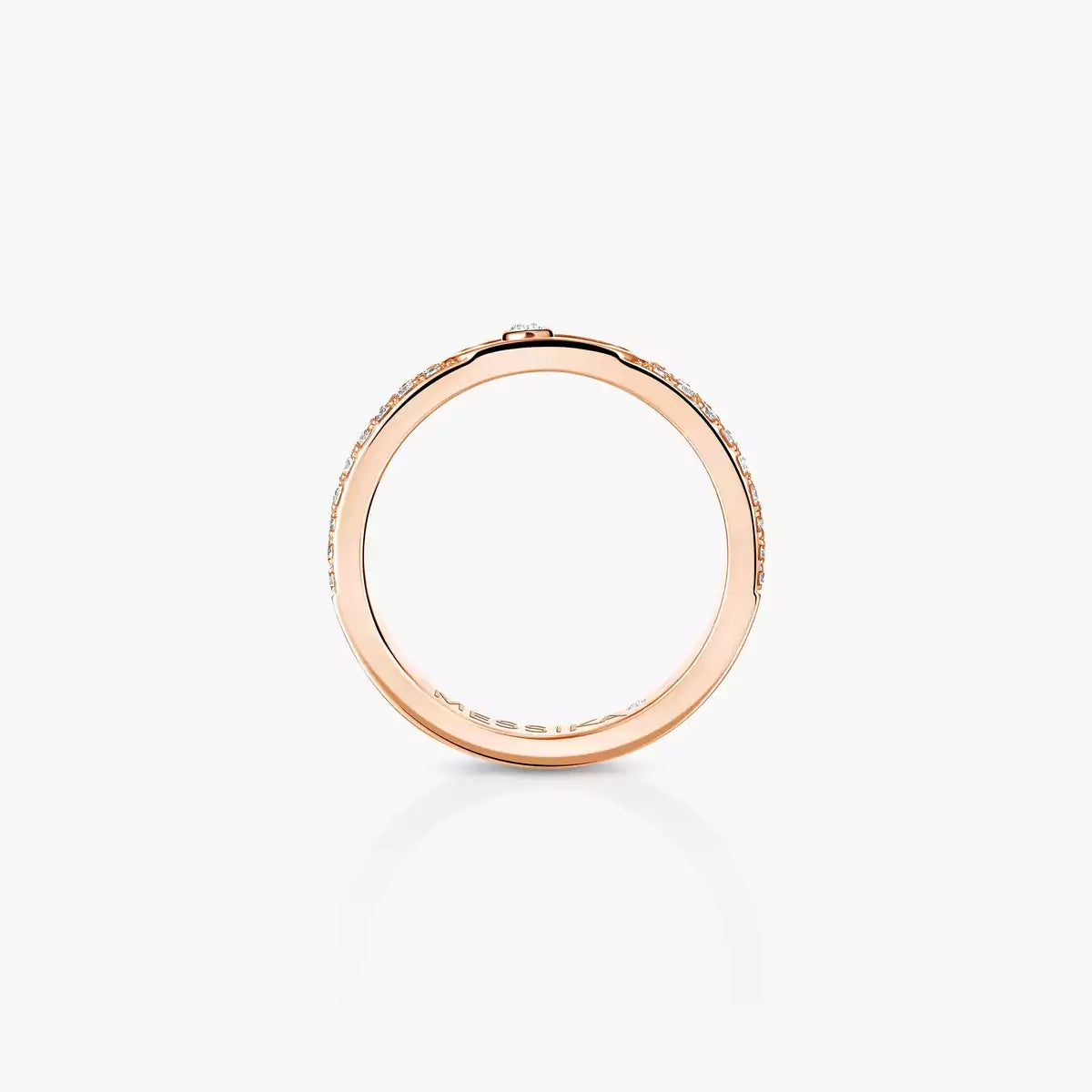 [✨Rose💎]Move Joaillerie Pave_ Diamond Wedding Ring