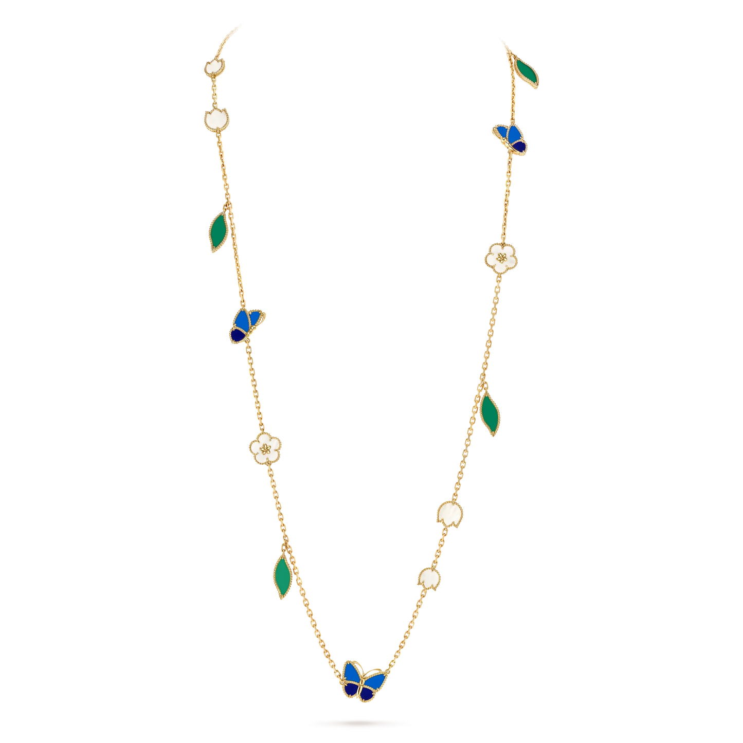 [✨Rose💎] 26 NEW CLOVER 15 MOTIFS LUCKY NECKLACE