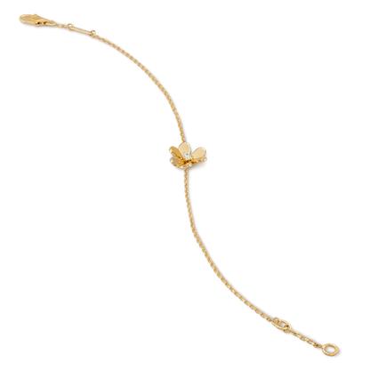 [✨Rose💎]FRIVOLE GOLD FLOWER BRACELET