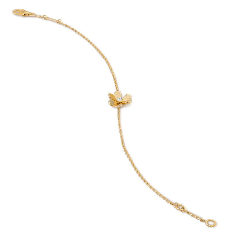 [✨Rose💎]FRIVOLE GOLD FLOWER BRACELET