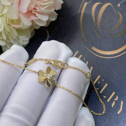 [✨Rose💎]FRIVOLE GOLD FLOWER BRACELET