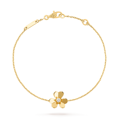 [✨Rose💎]FRIVOLE GOLD FLOWER BRACELET