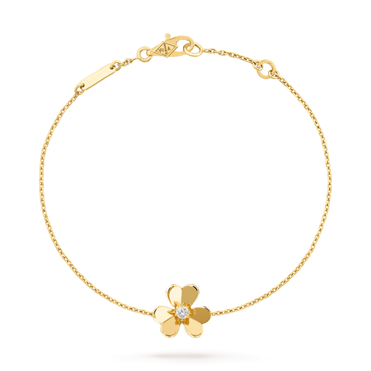 [✨Rose💎]FRIVOLE GOLD FLOWER BRACELET