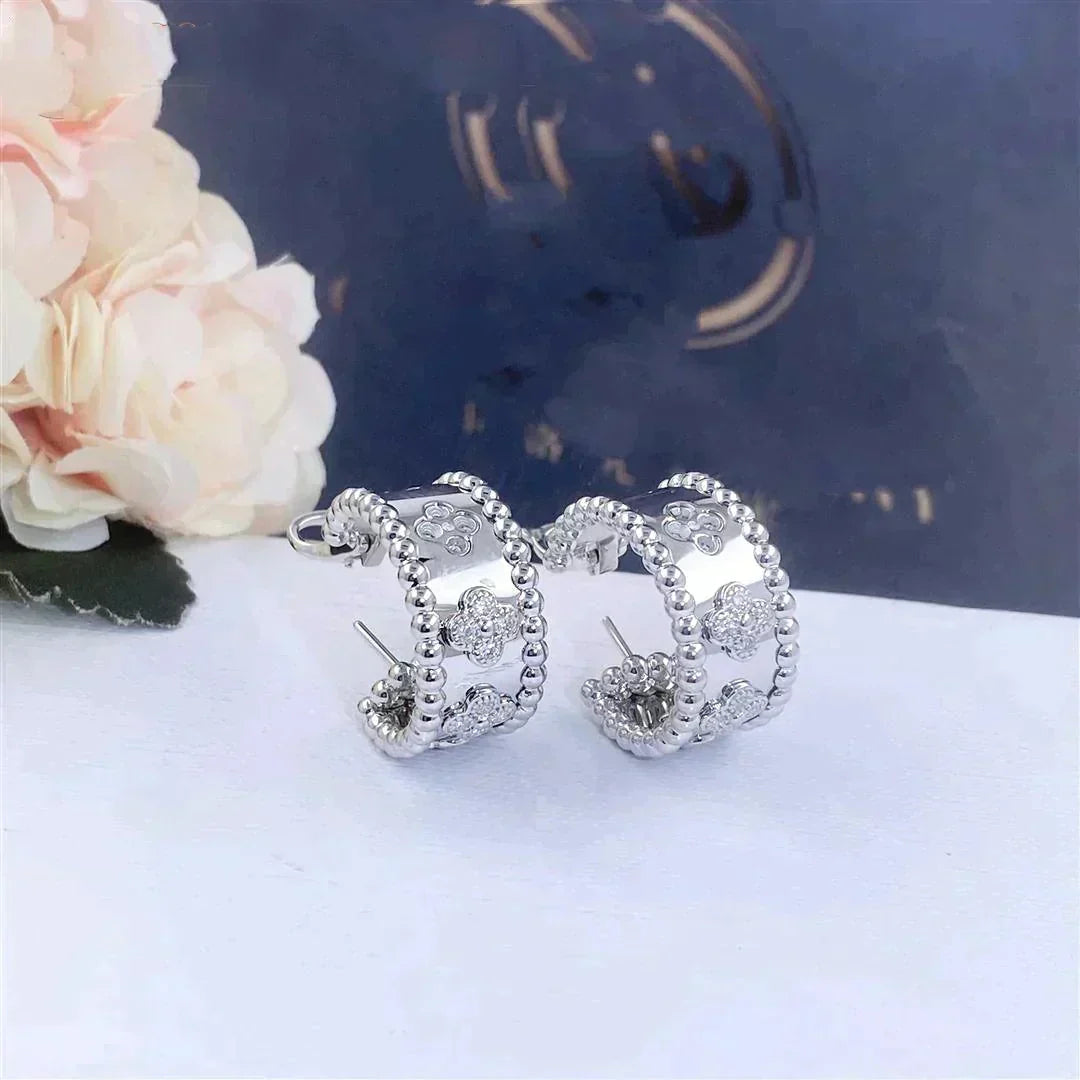 [✨Rose💎]PERLEE DIAMOND EARRINGS