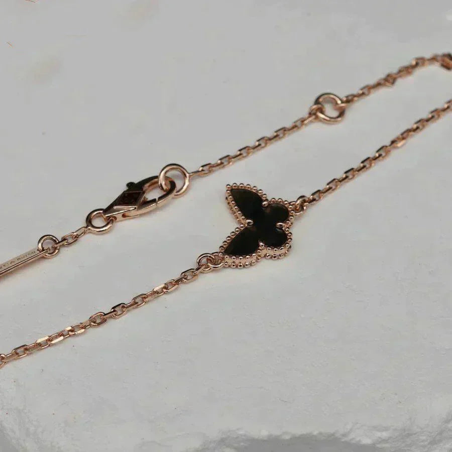 [✨Rose💎]BUTTERFLY ONYX  BUTTERFLY BRACELET