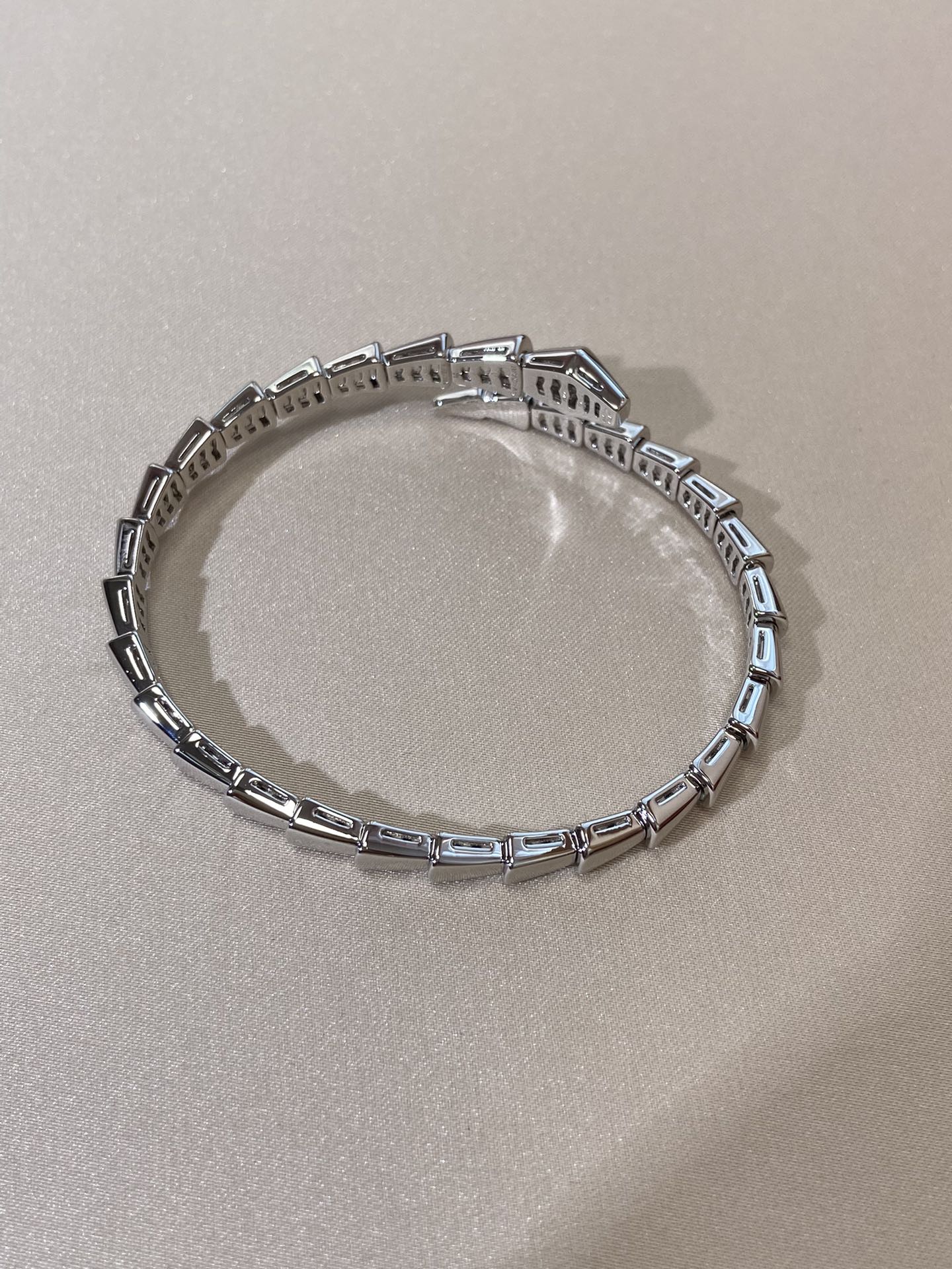 [✨Rose💎]SERPENTI VIPER SILVER BRACELET