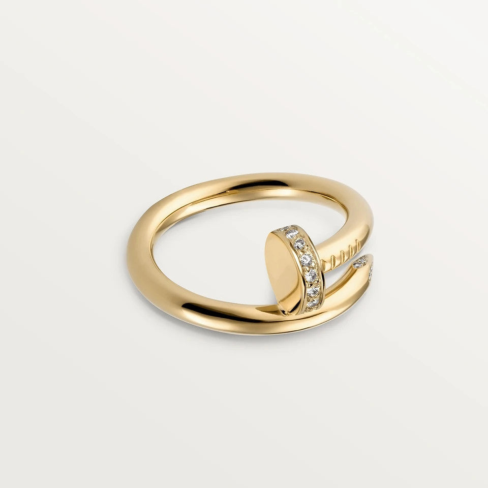 [✨Rose💎]JUSTE RING 2.65MM GOLD DIAMOND