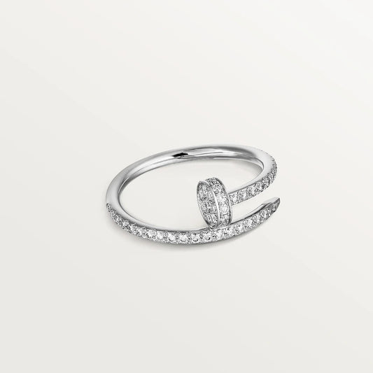 [✨Rose💎]JUSTE RING 1.8MM SILVER DIAMONDS